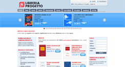 Desktop Screenshot of libreriaprogetto.it